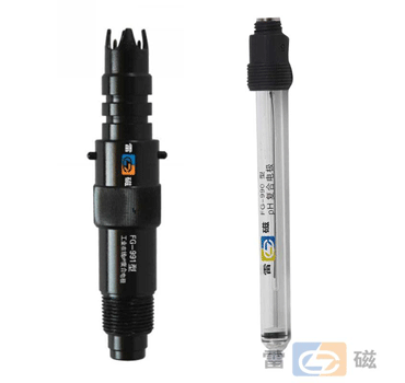 上海雷磁FG-991A在线PH电极 配套PHGF-46